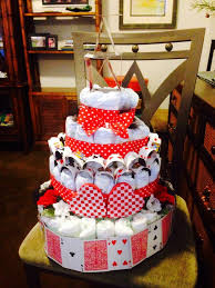 Queen Of Hearts Diaper Cake Heart Baby Shower Baby Bear Baby Shower Baby Shower