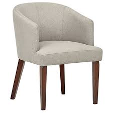 Rivet Alfred Mid Century Wide Curved Back Accent Dining Chair 25 2 W Felt Grey Fabric Accent Chair Chair Mid Century Dining Chairs