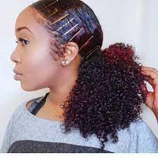 Pin By African American Hairstyles On Hair Natural Hair Ponytail Natural Hair Styles Hair Styles