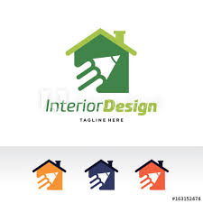 Interior Design Logo Template Design Vector Emblem Design Concept Creative Symbol Icon Stock Vector Adobe Stock Make sure your logo design gives your brand a professional image. interior design logo template design