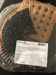 Tarte Myrtilles E Leclerc