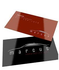 You'll be able to visually see the difference as glossy uv provides a shiny look. Glossy Business Cards Data Graphics
