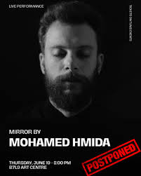 ❌ Due to today's weather conditions, we have postponed Mirror by Mohamed  Hmida to next Wednesday. Thank you for your understanding! — ❌ بسبب الأحوال  الجوية اليوم، تم تأجيل عرض Mirror لمحمد