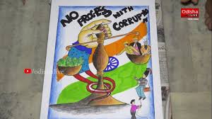 40 Best Collections Cartoon Poster Corruption Free India Drawing Competition Beads By Laura Stop corruption poster making for kids. cartoon poster corruption free india