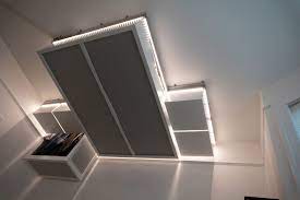 Each continuous module is driven by its own remote driver and emergency pack (if applicable) and therefore. Ai Controlled Robotic Ceiling Furniture Creates Extra Space For Tiny Homes
