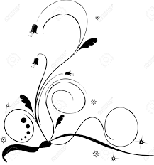 Black and white geometric pattern. Vector Illustration Of A Black And White Floral Pattern Royalty Free Cliparts Vectors And Stock Illustration Image 4004629