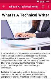 4 a technical writer's primary task is to communicate technical information to another person or party in the clearest and most effective manner possible. How To Become A Technical Writer For Android Apk Download