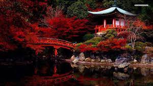 Image Result For Spring Japanese Garden Wallpaper Japan Landscape Landscape Wallpaper Japanese Garden