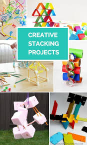 A complete guide to team building activities for kids. 10 Easy Stacking And Building Projects For Kids Craft Activities For Kids Projects For Kids Building For Kids
