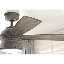 Amazon Com Home Decorators Collection 52 In Indoor Outdoor Weathered Gray Ceiling Fan By Home Ceiling Lights Living Room Ceiling Fan Living Room Ceiling Fan
