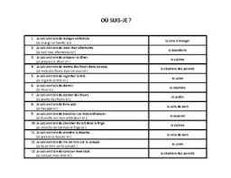 Maison Pieces De La Maison Listening And Speaking Activity In French Speaking Activities Activities Listening