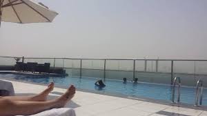 Rooftop Swimming Pool Picture Of Park Regis Kris Kin Hotel Dubai Tripadvisor