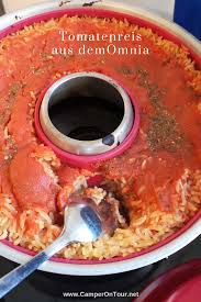 Tomatenreis Aus Dem Omnia Tomaten Reis Essen Furs Camping Rezepte