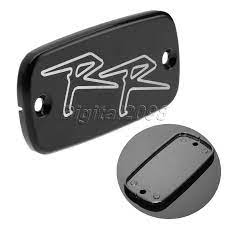 Black Motorcycle Brake Fluid Reservoir Cap Cover Engraved Logo For Honda Cbr 600rr 04 06 Cbr 600 F2 F3 F4 F4i Black Motorcycle Motorcycle Accessories Honda Cbr