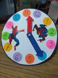 Gratis para uso personal o comercial con atribución. Reloj Creativo Para Los Ninos De La Casa 10 Things