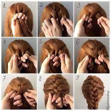 A little wavy hair would be perfect for a french braid hairstyle. Fashionable Braid Hairstyle For Shoulder Length Hair