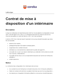 Maybe you would like to learn more about one of these? Ooreka Contrat Disposition Interimaire Pdf Interim Travail Droit Des Affaires