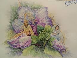 Digitally downloadable pdf cross stitch pattern. Maria Van Scharrenburg Hibiscus Cross Stitch Kit 23022 Exclusively Lanarte New Lanarte Art Painting Artist