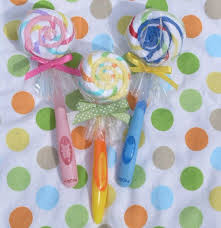 Baby Washcloth Lollipop Baby Shower Gifts Baby Shower Baby Lollipops