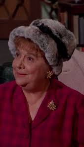 Madge Blake as Aunt Harriet Cooper from ''Batman''