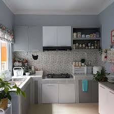 Solusi adalah menyatukan kedua area tersebut, karena memiliki kegiatan yang saling berkaitan. Deko Ruang Dapur Rumah Flat Berguna Model Motif Keramik Model Dapur Minimalis Modern 736x736 Wallpaper Teahub Io