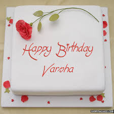 Here i am sharing 100+ happy birthday wishes for bade bhaiya, happy birthday sms for brother, happy bday wishe… Happy Birthday Varsha Cake Images