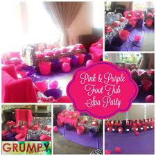 Birthday Places For Teens A Grumpybutgorgeous Foot Bucket Spa Party For Girls Of All Ages Pedicures In Places With No Plug Sockets Avail Spa Party Girl Spa Party Spa Birthday Parties