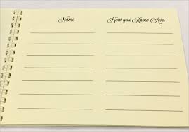 If the musical selections are to be sung by the wedding guests, include the words to the songs or. Free 10 Guest Book Templates In Psd Pdf