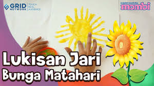 Check spelling or type a new query. Membuat Kreasi Lukisan Jari Bunga Matahari Youtube