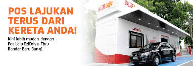 Waktu operasi pejabat pos kelana jaya. Pos Laju Ezidrive Thru