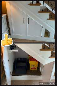 Under Stairs Built In Under Stairs Cat Litter Cabinet Litter Box