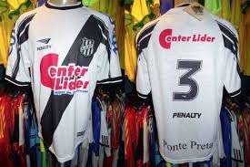 Camisa ponte preta oficial adidas nova camisa masculina adidas nunca. Brecho Do Futebol Ponte Preta 2001 Camisa Titular Tamanho G Numero 3