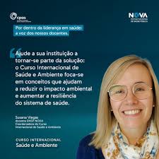🌍 Inscrições abertas até dia 26 de setembro! A crise climática é já uma  crise de saúde. Sabia que fatores ambientais são responsáveis por 1 em cada  4 mortes no mundo? E