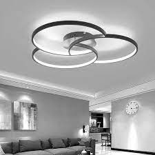 Plafonnier millenium ► la nouvelle collection très chic de luminaire en feuille dorée arrive chez kosilum ! Plafonnier Design Led Rosace Trois Cercles Bwart Plafonniers Lumeers