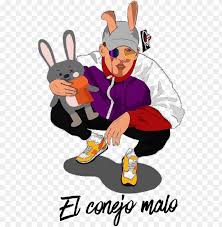 Polish your personal project or design with these bad bunny transparent png images, make it even more personalized and more attractive. Model Image Graphic Image Bad Bunny Animated Png Image With Transparent Background Toppng