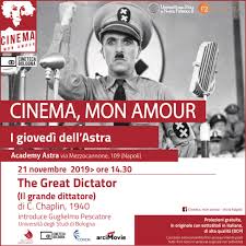 Dall'11 gennaio, la cineteca di bologna porta in sala e contemporaneamente in dvd il nuovo restauro di the great dictator — il grande dittatore, nell'ambito del progetto di distribuzione deiclassici restaurati il cinema ritrovato. Il Grande Dittatore Di Chaplin Per Cinema Mon Amour In Ateneo