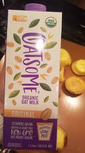 Other user submitted calorie info matching: Oatsome Organic Oat Milk Organic Oats Oat Milk Dairy Free