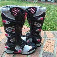 Womens Fox Comp 5 Dirtbike Boots Size 8 Worn Once 2015 Fox