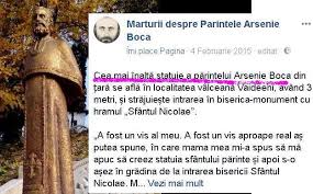Sunt incredintata ca, dincolo de procesul de canonizare a lui arsenie boca si de controversele pe care acesta le starneste, dincolo de turismul. Puii Lui Arsenie Boca Home Facebook