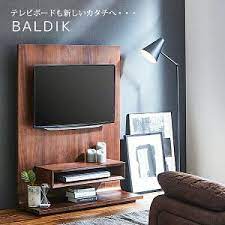 楽天市場 テレビボード 壁掛け テレビスタンド 自立式 テレビ台 壁寄せ 完成品 ハイタイプ おしゃれ 壁面 壁掛け風 高さ調節 角度調節 北欧 省スペース ブラウン 木製 スリムテレビ台 家具shop g foret インテリア 家具 テレビ台 おしゃれ ハイタイプ テレビスタンド