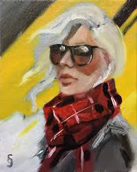 I finally felt like I could try a real painting again, so I got up this  morning, grabbed my coffee, and started this one... now an hour later, my  coffee is cold...