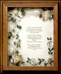 Framed Wedding Invitation Wedding Gift Framed Ivory Wedding Etsy Wedding Frame Gift Framed Wedding Invitations Wedding Invitation Keepsake