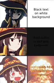 Explosion Anime Funny Otaku Funny Anime