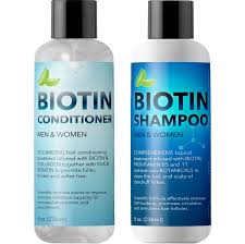 This can result in overall thinning, as well as in many small, brittle hairs. Biotin Shampoo And Conditioner Hair Loss Treatment For Thinning Hair Hair Follicle Stimulator For Fuller Thicker Hair Growth Revive Damaged Hair With Natural Jojoba Oil Argan Oil Sea Buckthorn Norwood Scale
