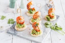 Bouchees Aux Crevettes Escal Et Avocat Recette Alimentation Recette Avocat Crevette Recettes D Amuse Gueules