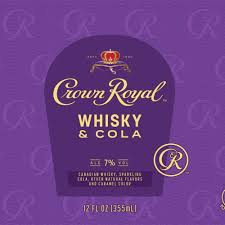 Crown Royal Whisky Cola Crown Royal Whiskey Crown Royal Whisky