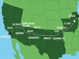 How long do the stops along route 66 take? Self Drive Route 66 15 Night Fly Drive Tour American Sky