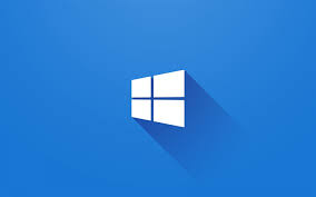 Download Wallpapers Windows 10 4k Blue Background Minimal Windows Logo Microsoft In 2020 Wallpaper Windows 10 Windows 10 Logo Windows Wallpaper