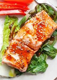 Ginger Soy Steamed Salmon With Spicy Maple Sauce Recipe Steam Salmon Steamed Salmon Recipes Salmon Dinner Recipes