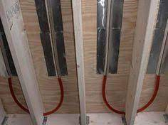 In Floor Heating Applied Between The Floor Joists Under Subfloor Floor Heating Systems Radiant Floor Hydronic Radiant Floor Heating